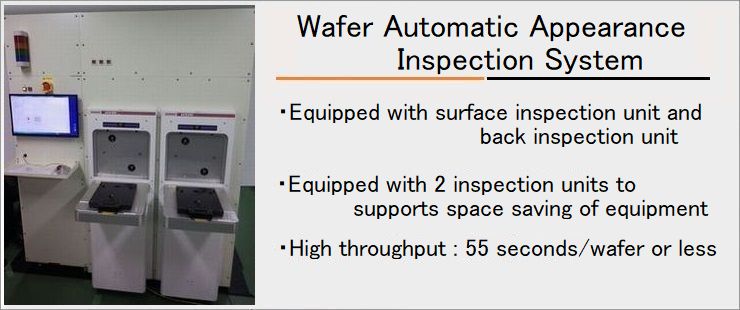 Wafer Automatic Appearance Inspection System